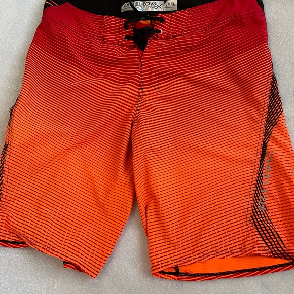 Billabong Other - Billabong Orange and Black Board Shorts